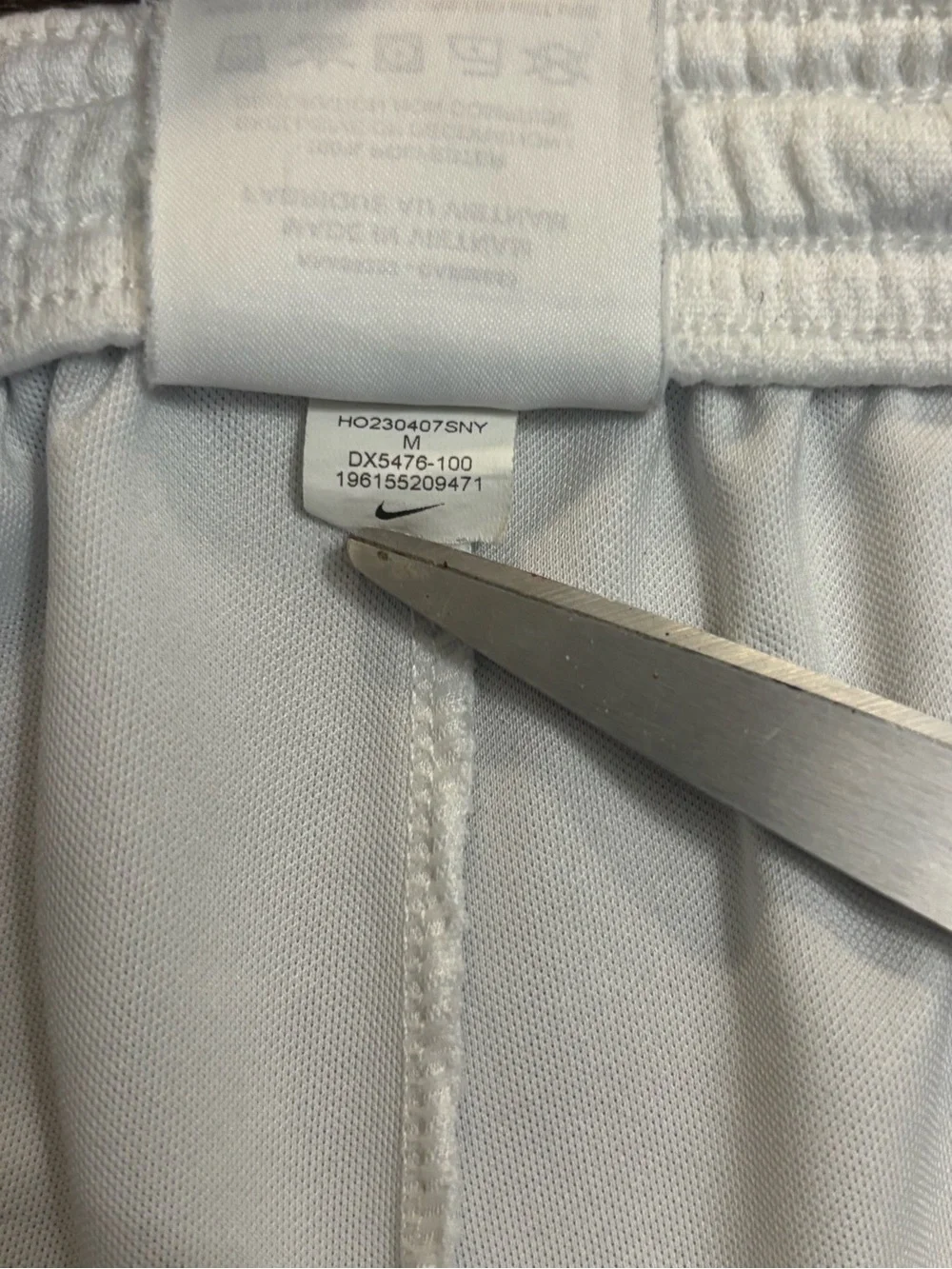 Nike Boy’s White Dri-Fit Shorts